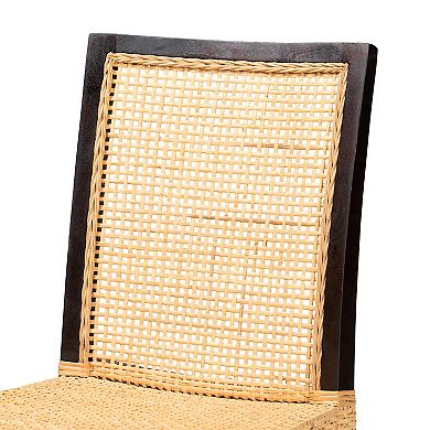 bali & pari Natural Rattan Dining Chair
