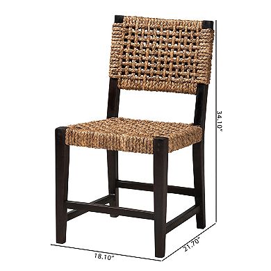 bali & pari Alise Seagrass Dining Chair