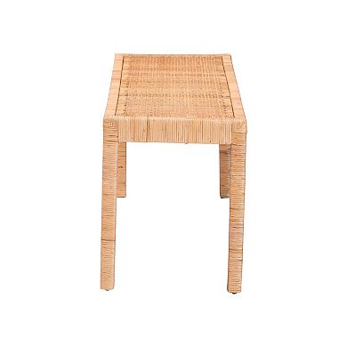 bali & pari Natural Rattan Long Bench