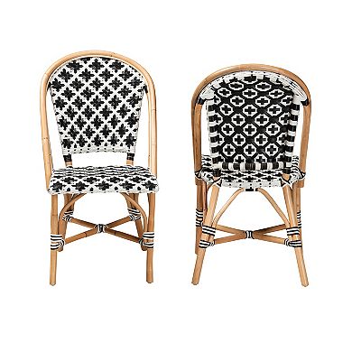 bali & pari Ambre Rattan 2-pc. Dining Chair Set