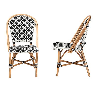 bali & pari Ambre Rattan 2-pc. Dining Chair Set