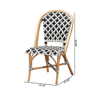 bali & pari Ambre Rattan 2-pc. Dining Chair Set