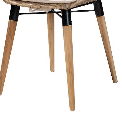 bali & pari Sabelle 2-pc. Rattan Dining Chair Set
