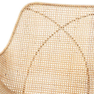 bali & pari Ballerina 2-pc. Rattan Dining Chair Set