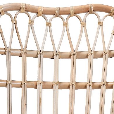 Bali & Pari Bajo Natural Rattan Accent Chair
