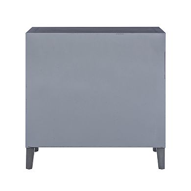 Linon Merrin Wood 2-Door Accent Cabinet