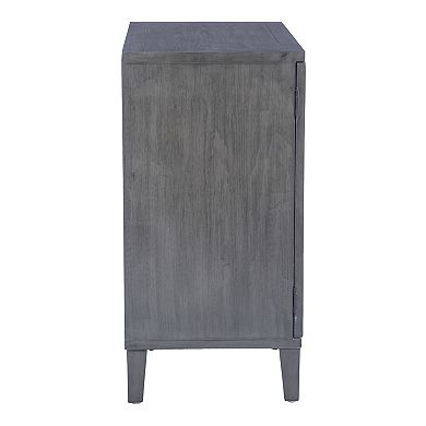 Linon Merrin Wood 2-Door Accent Cabinet