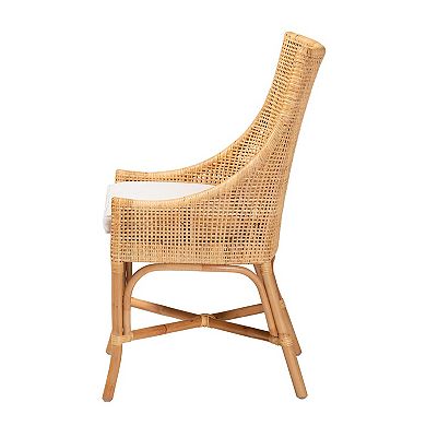 bali & pari Bella Natural Rattan Dining Chair