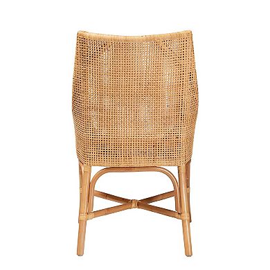 bali & pari Bella Natural Rattan Dining Chair