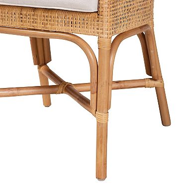bali & pari Bella Natural Rattan Dining Chair