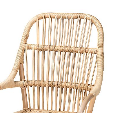 bali & pari Sumatera Rattan 2-pc. Dining Chair Set