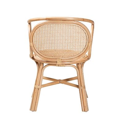 bali & pari Palesa Natural Rattan Dining Chair