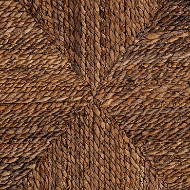 bali & pari Laymi Seagrass Counter Stool