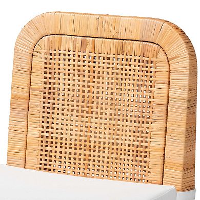 Bali & Pari Zariah Rattan Dining Chair Set of 2