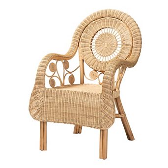 Bali & Pari Putri Natural Rattan Accent Chair