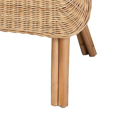Bali & Pari Putri Natural Rattan Accent Chair