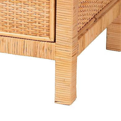 bali & pari Natural Rattan Storage Cabinet