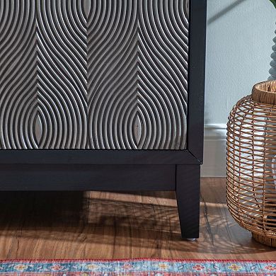 Linon Jennison 34.5-Inch Accent Cabinet