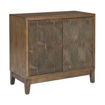 Linon Jennison 34.5-Inch Accent Cabinet
