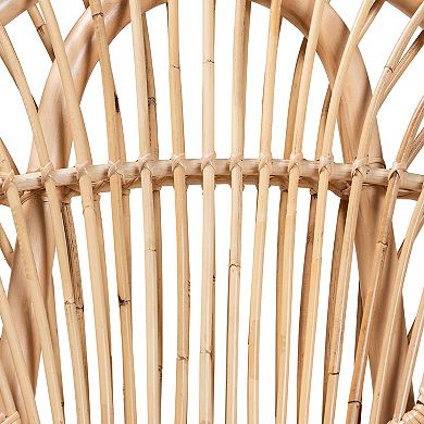 bali & pari Natural Rattan Dining Chair
