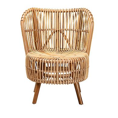 bali & pari Nagoya Natural Rattan Accent Chair