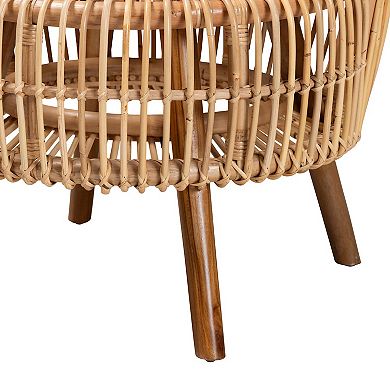 bali & pari Nagoya Natural Rattan Accent Chair