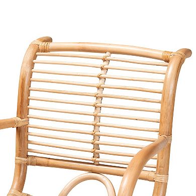 bali & pari Seminyak Natural Rattan Dining Chair