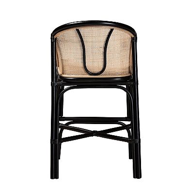 bali & pari Miranda Natural Rattan Counter Stool