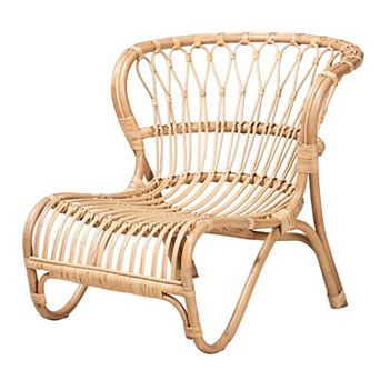 bali & pari Alaya Natural Rattan Accent Chair