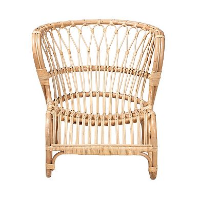 bali & pari Alaya Natural Rattan Accent Chair