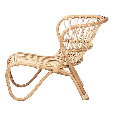 bali & pari Alaya Natural Rattan Accent Chair