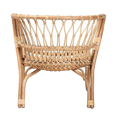 bali & pari Alaya Natural Rattan Accent Chair