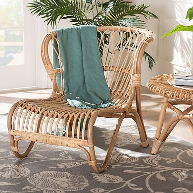 bali & pari Alaya Natural Rattan Accent Chair