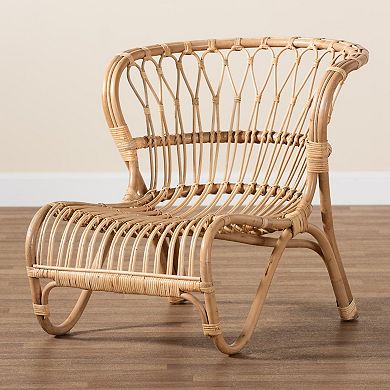 bali & pari Alaya Natural Rattan Accent Chair