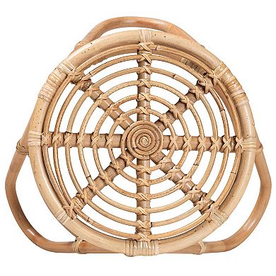 bali & pari Natural Rattan End Table