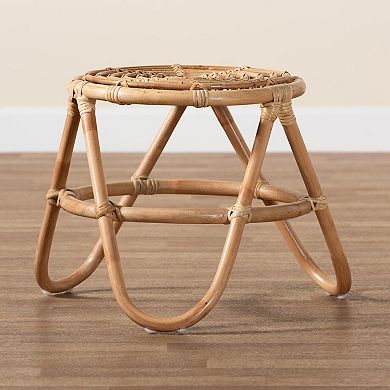 bali & pari Natural Rattan End Table