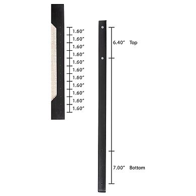 bali & pari Natural Rattan Aurelia Headboard