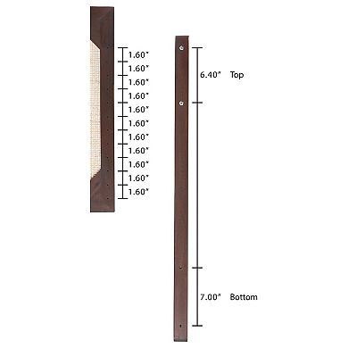 bali & pari Lainer Natural Rattan Headboard