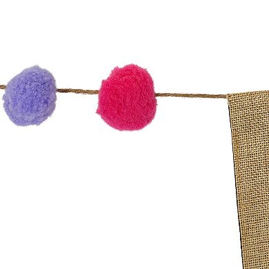 Northlight 80-inch Embroidered Easter Wall Decor