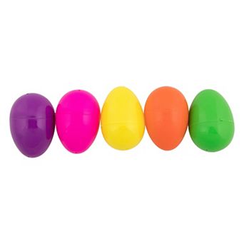 Northlight 10 pk Assorted Fillable Easter Eggs 3 in