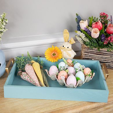 Northlight Pastel Easter Eggs with Carton Decoration - 6.25-Inch - Set of 9