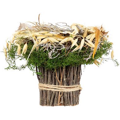 Northlight Bird's Nest with Eggs Easter Bundle Table Decor - 6.5 Inches