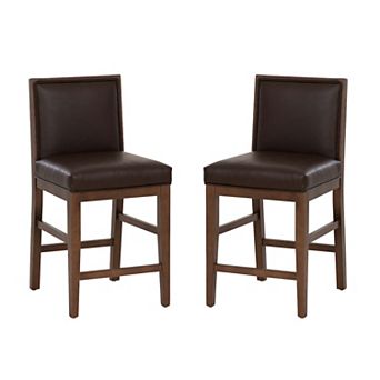 Linon Regina 2 pc Counter Stool Set