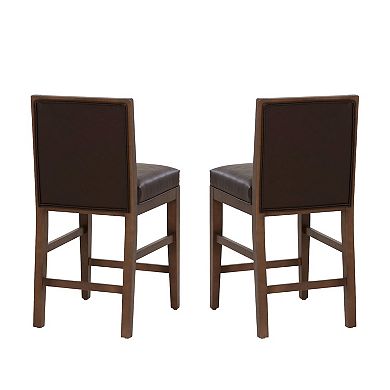 Linon Regina 2-pc. Counter Stool Set