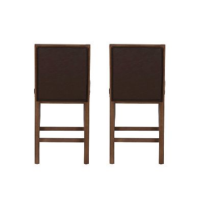 Linon Regina 2-pc. Counter Stool Set