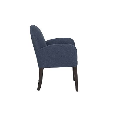 Linon Truett Upholstered Lounge Chair