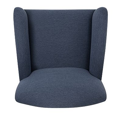 Linon Truett Upholstered Lounge Chair
