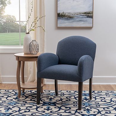 Linon Truett Upholstered Lounge Chair