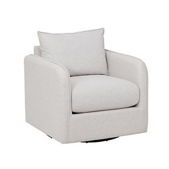 Linon Bianca Swivel Accent Chair