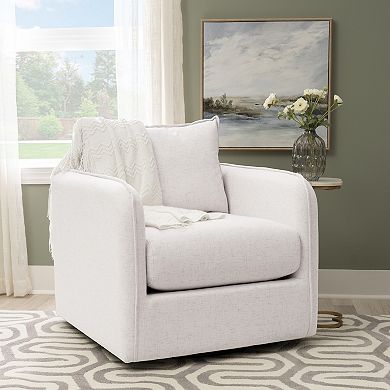 Linon Bianca Swivel Accent Chair